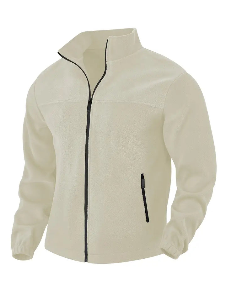 Barron – Lässige Fleece Jacke Mit Reißverschluss Und Tasche