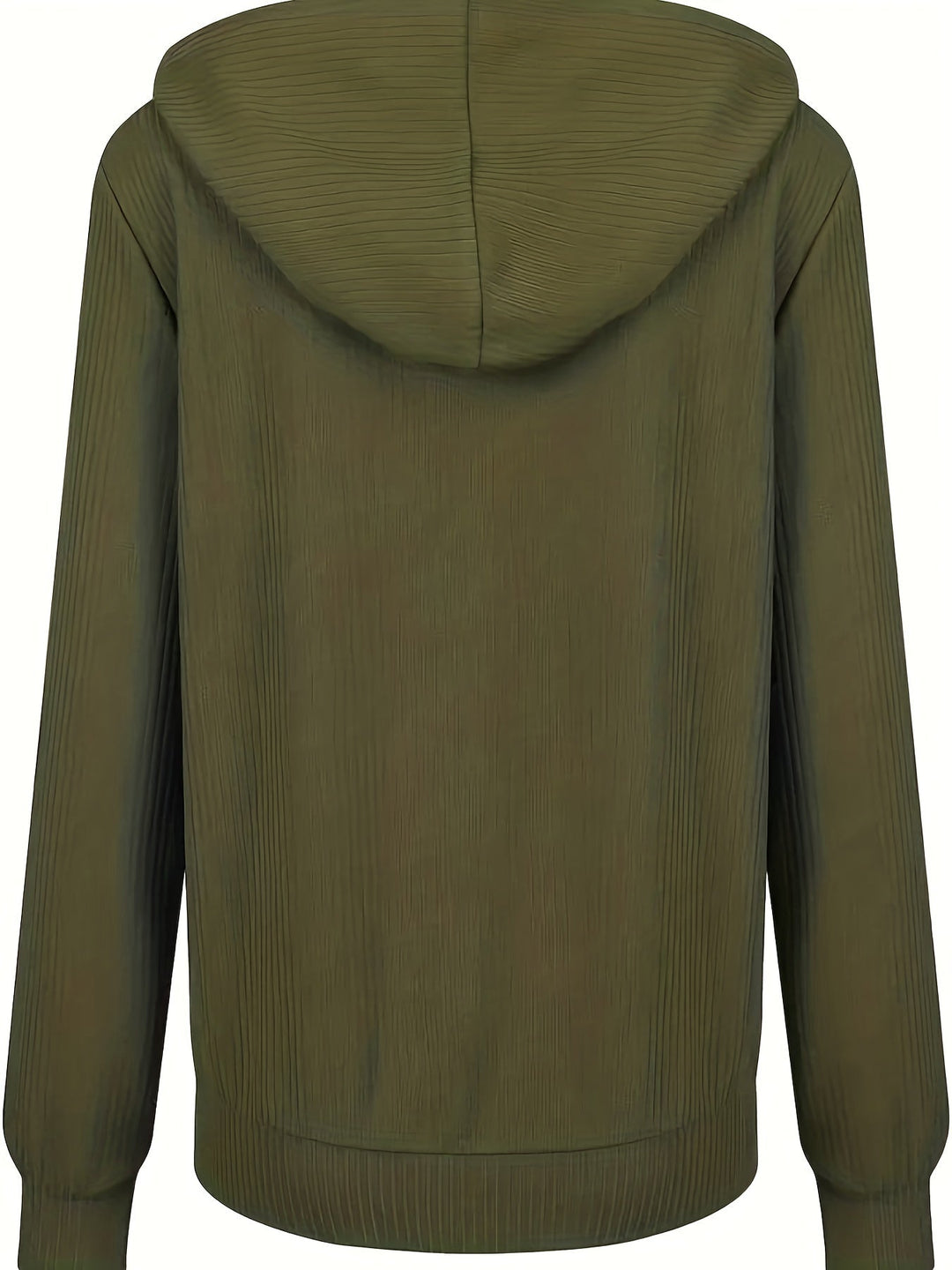 Moira – Langärmelige Kapuzenjacke Mit Reißverschluss Und Kordelzug