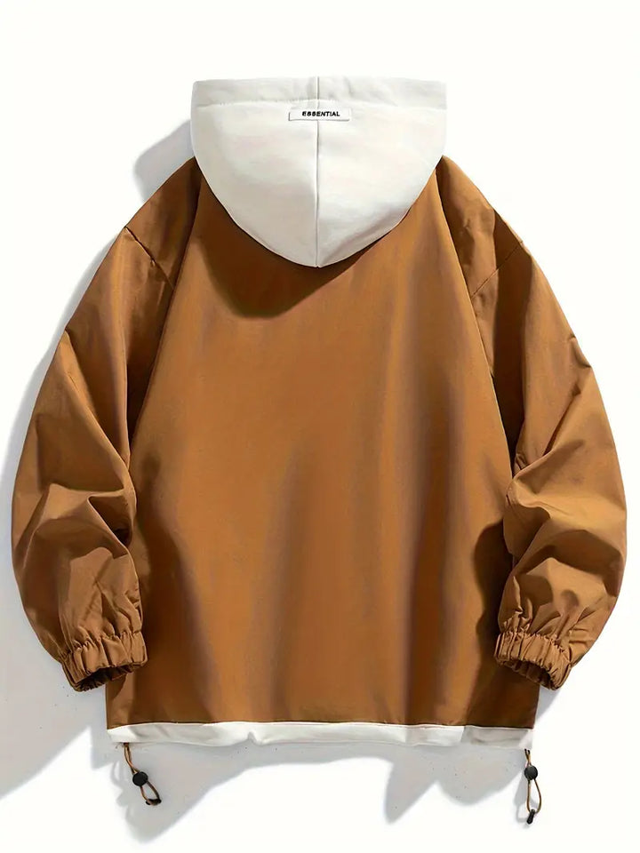 Carson – Lässige Kapuzen Jacke Mit Tasche