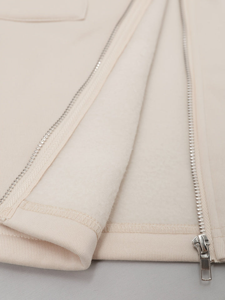 Nicola – Langärmelige Jacke Mit Seitentaschen