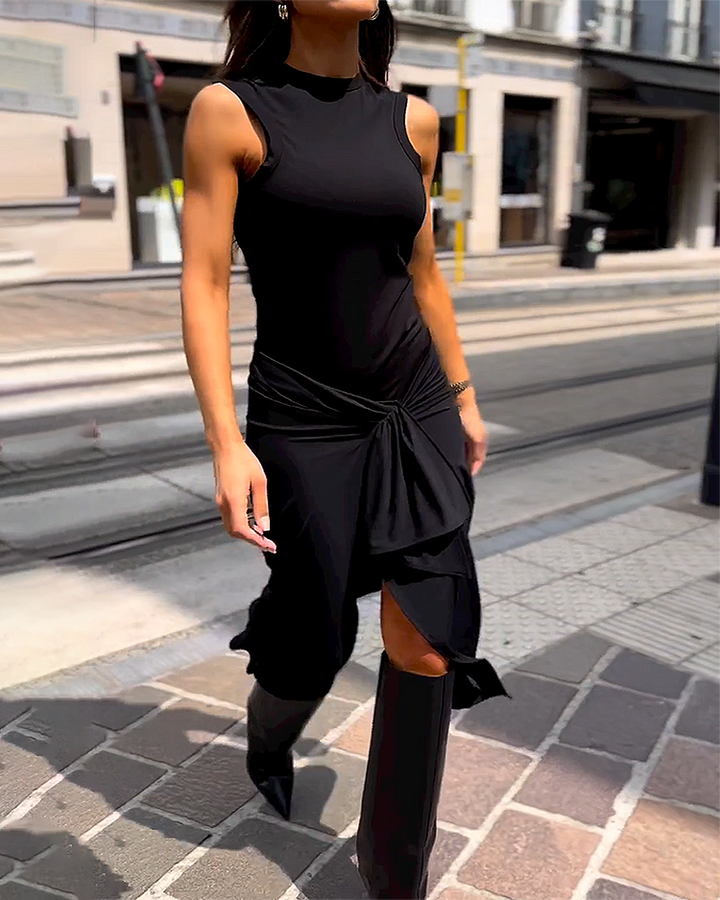 Viana - Ärmelloses Langes Kleid