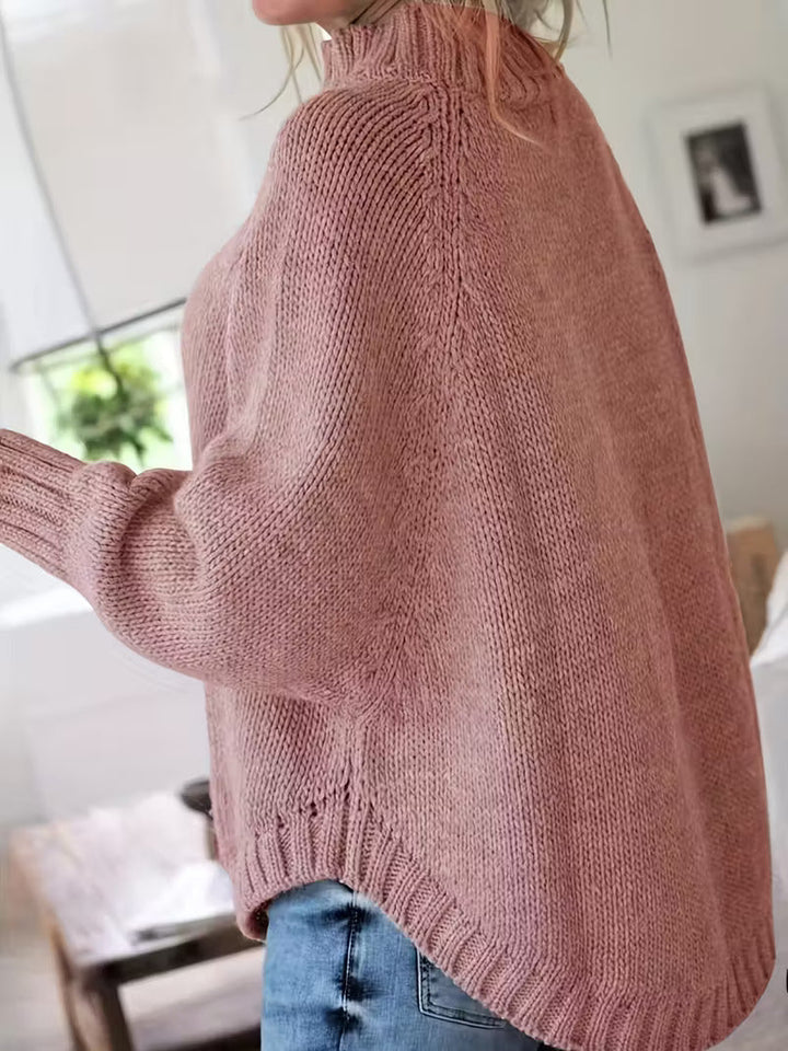 Pamella – Übergröße Pullover Mit Zopfmuster