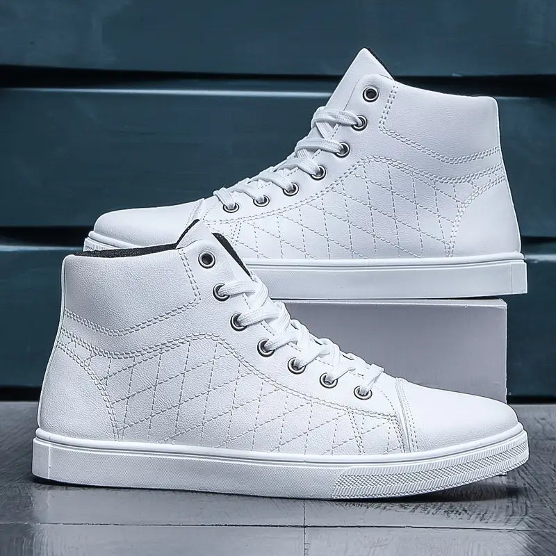 Gayle – Lässig Plaid Mittellang Turnschuh