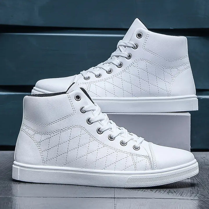 Gayle – Lässig Plaid Mittellang Turnschuh