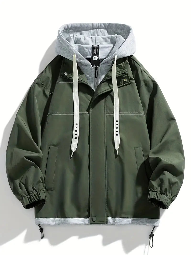 Carson – Lässige Kapuzen Jacke Mit Tasche