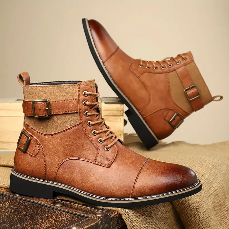 Dylan – Lässige Stiefeletten Mit Schnallen