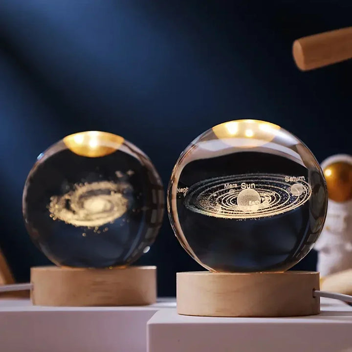 Glow Sphere – Leuchtende Kristallkugel Lampe