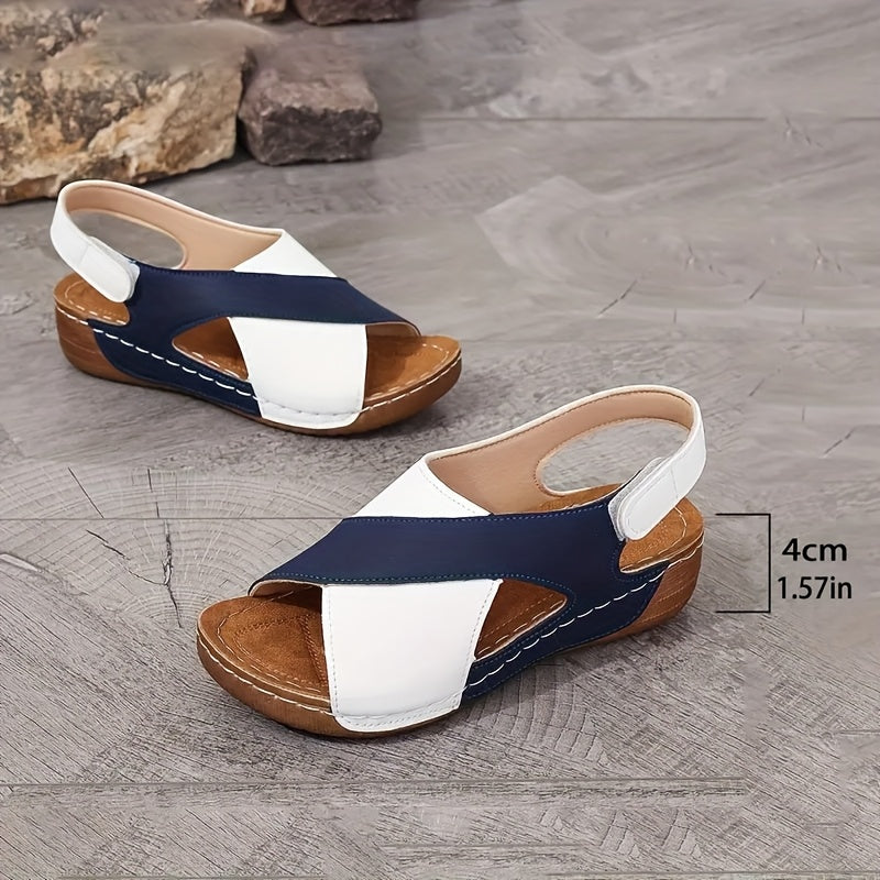 Deloris - Leicht Komfort Keil Sandalen