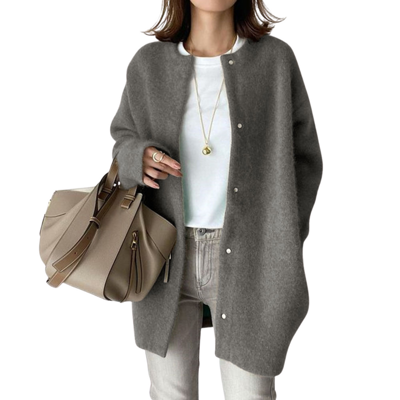 Genevia - Eleganter Strick Strickjacke