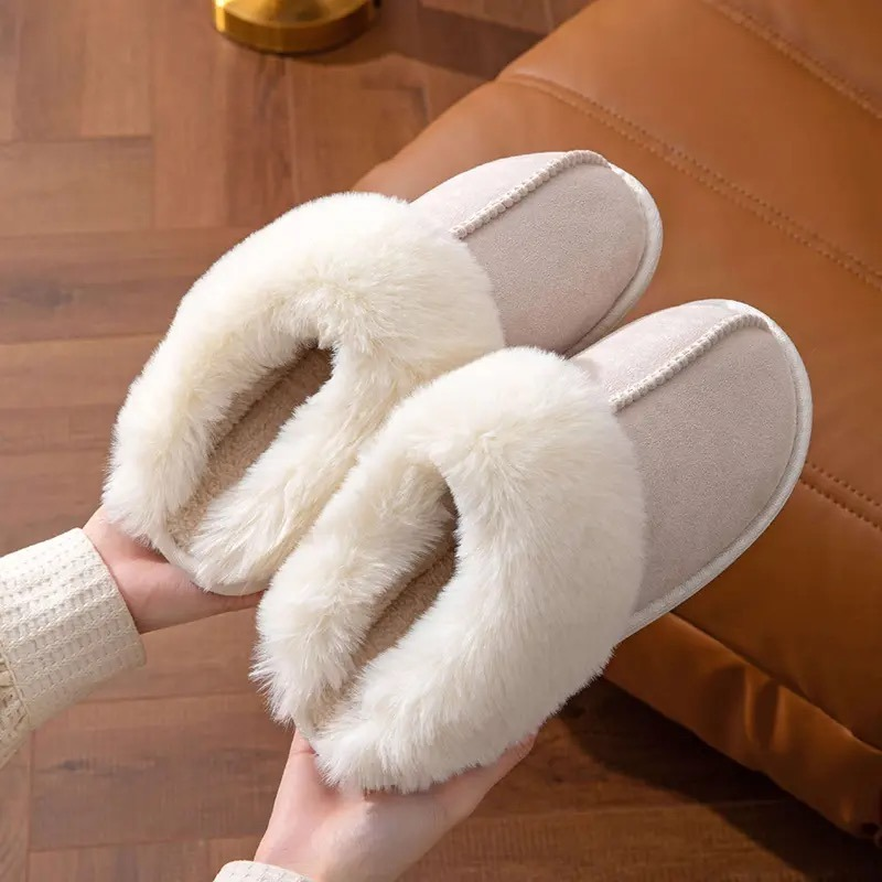 Chioma – Rutschfeste Fellpantoffeln Für Den Winter