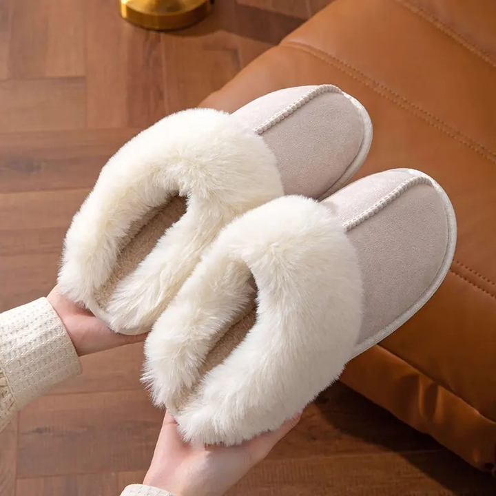 Chioma – Rutschfeste Fellpantoffeln Für Den Winter