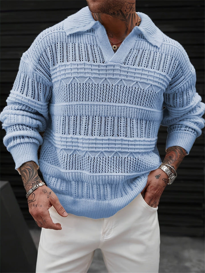 Wesley – Langarmpullover Mit Schneiden Raus Entwurf
