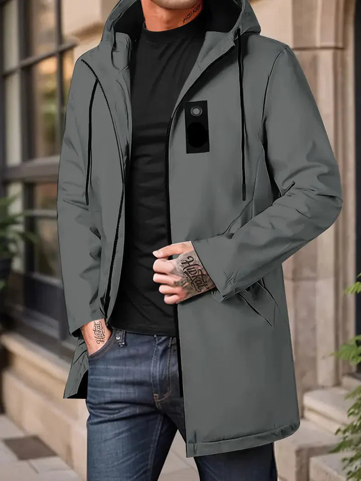 Conor – Windjacke Mit Reißverschluss Und Kapuze