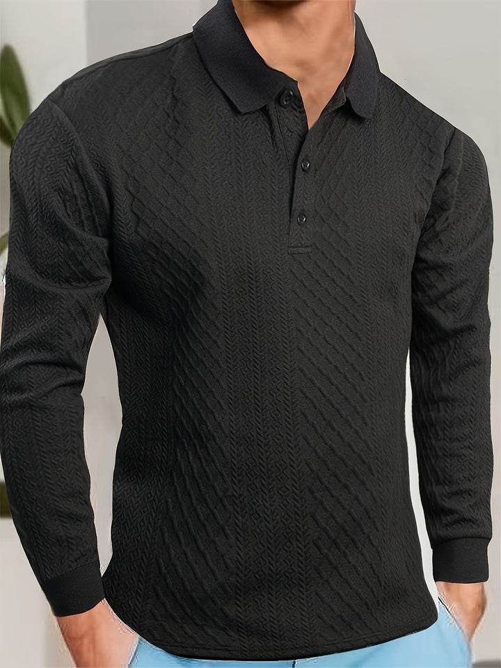 Liranda – Langärmliges Strickhemd Mit Knöpfen
