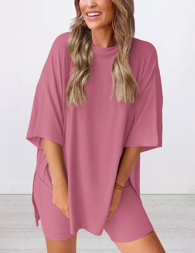 Rikke - Kurzen Ärmeln Zweiteiliges Set
