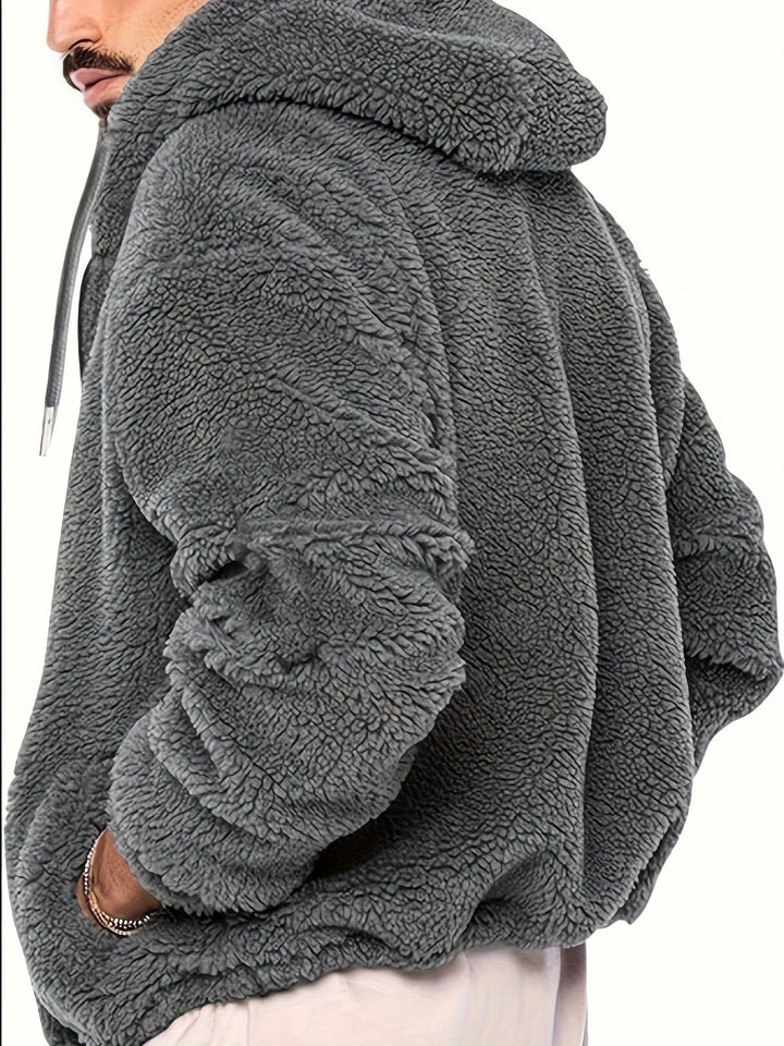 Hessel – Langarm Kapuzenpullover Mit Reißverschluss