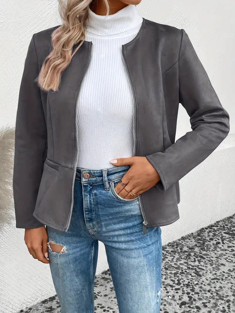 Roksana - Jacke mit Reissverschluss