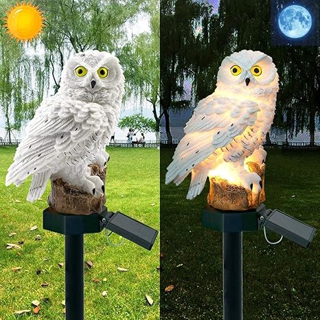 SolarOwl – Solarbetriebene Eulen Gartenlampe