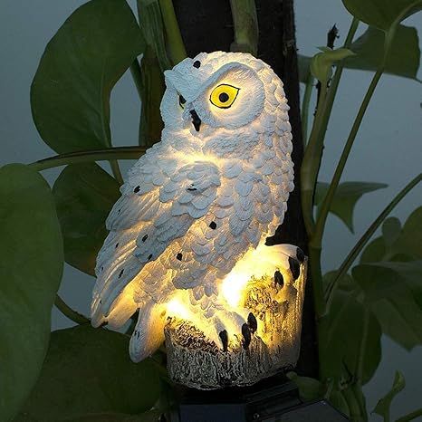 SolarOwl – Solarbetriebene Eulen Gartenlampe