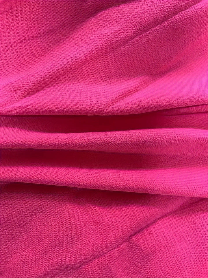 Priscilla – Langärmelige Bluse Mit V-Ausschnitt Und Knopfleiste Vorne