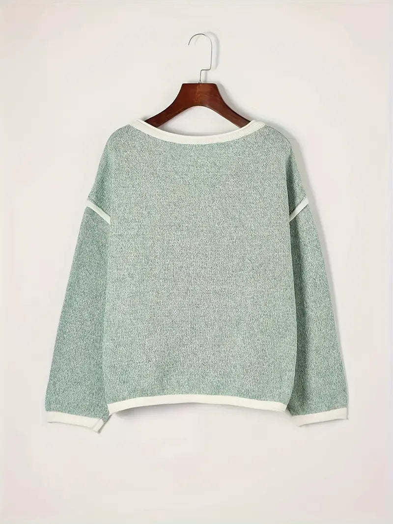 Giselda - Rundhals Strickpullover