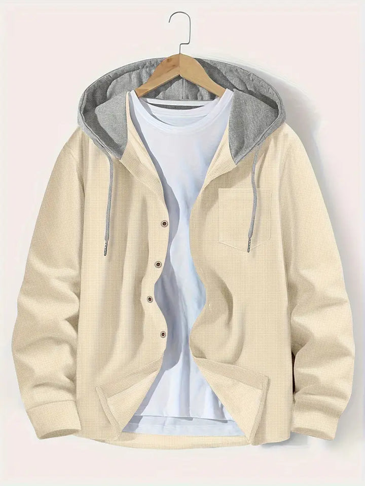 Nicolas - Lässige Jacke Mit Langen Ärmeln