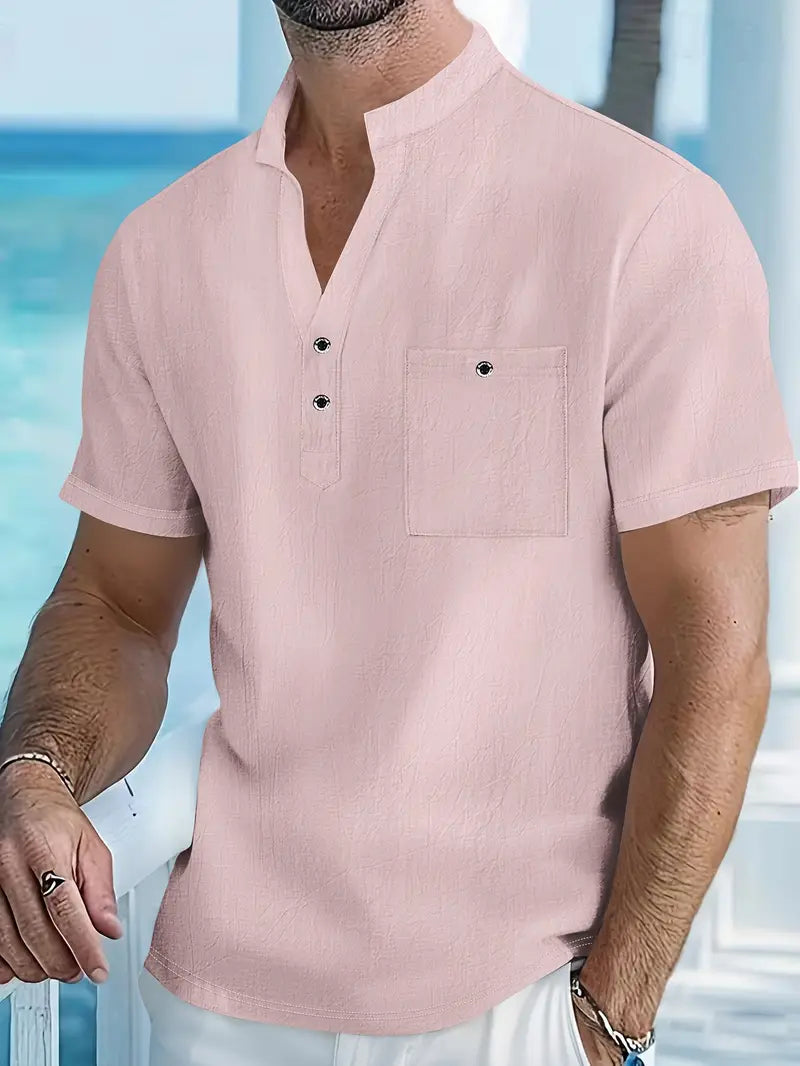 Vaughn - Elegantes Kurzarmhemd