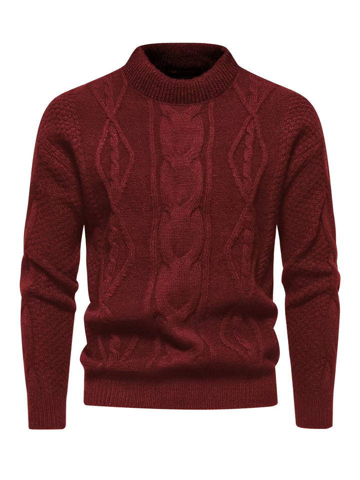 Kalisto – Lässiger Langarm Strickpullover