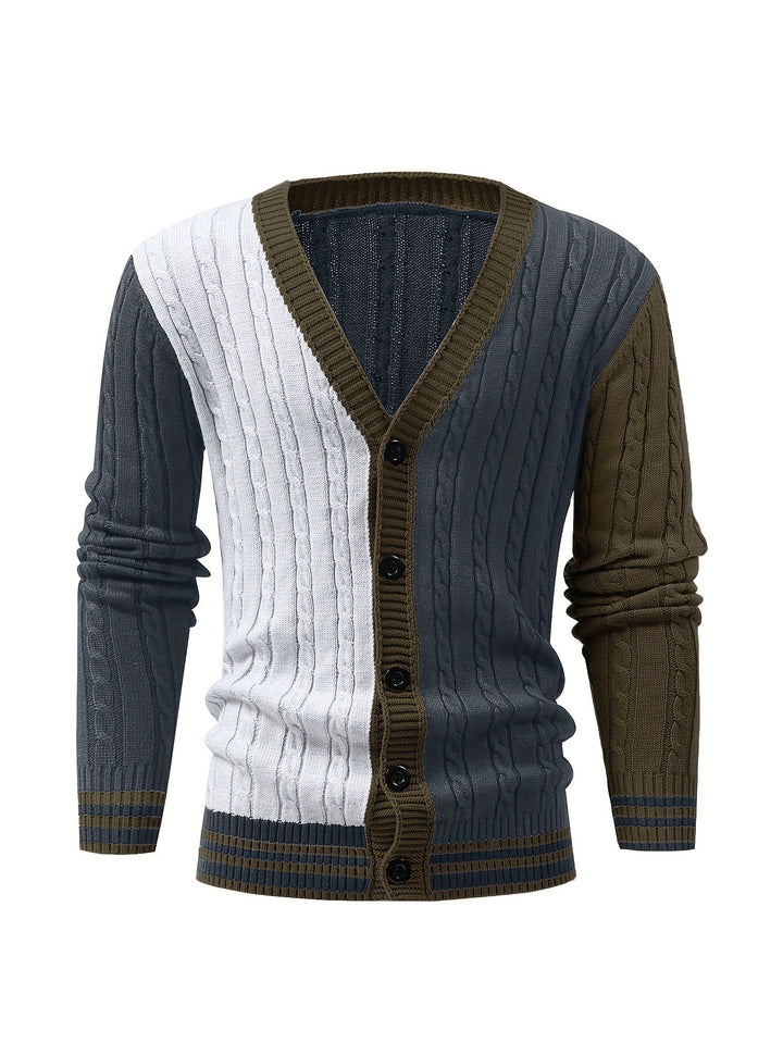 Bryant - Atmungsaktiver Strickcardigan Mit Langen Ärmeln