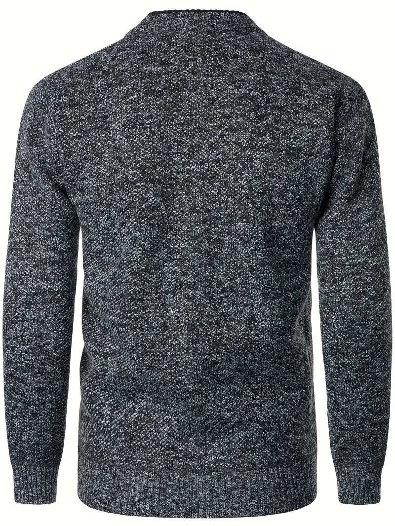 Fulton – Lässiger Strick Pullover Mit Langen Ärmeln