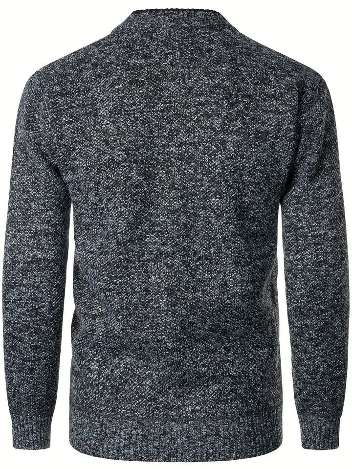 Fulton – Lässiger Strick Pullover Mit Langen Ärmeln