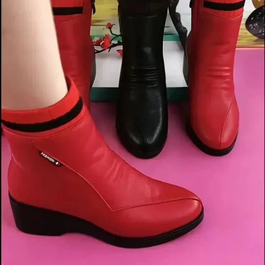 Nuraini – Winterstiefelette Mit Weicher Sohle