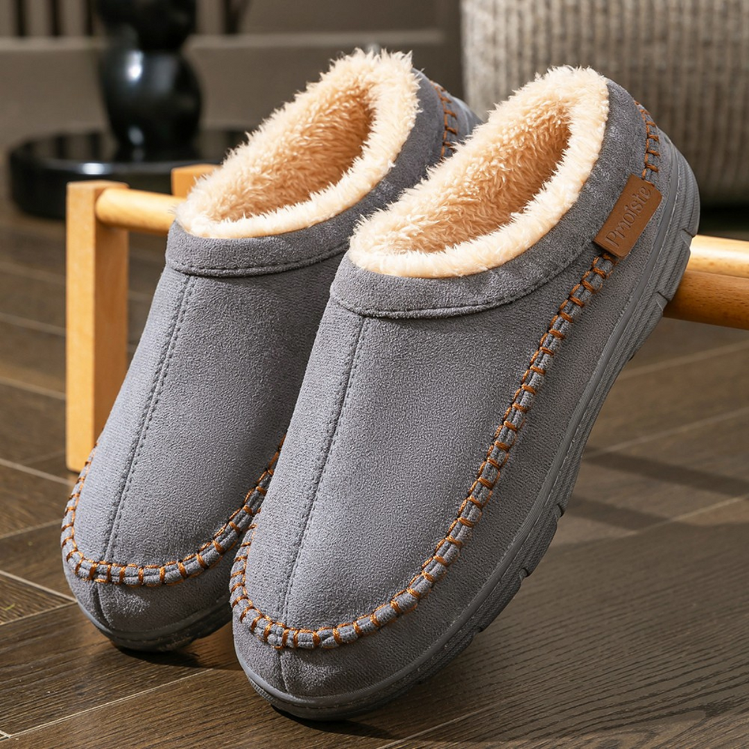 CozyStep - Warme Plüsch Innenbereich Hausschuhe