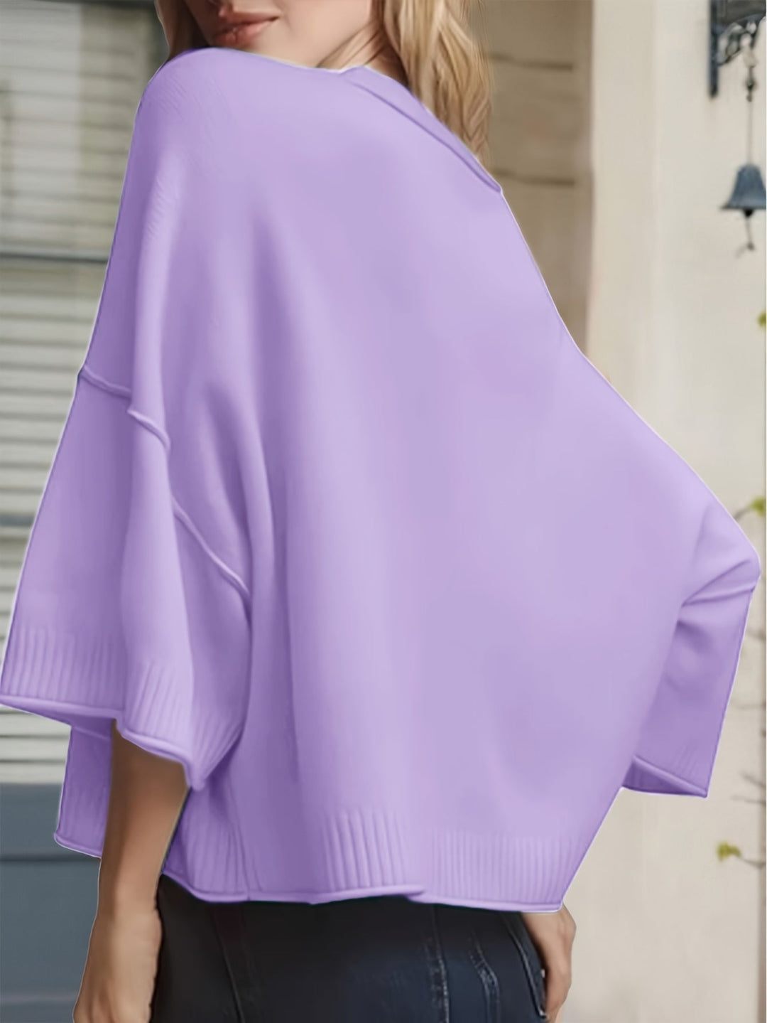 Shilena – Lässige KurzarmStrickjacke