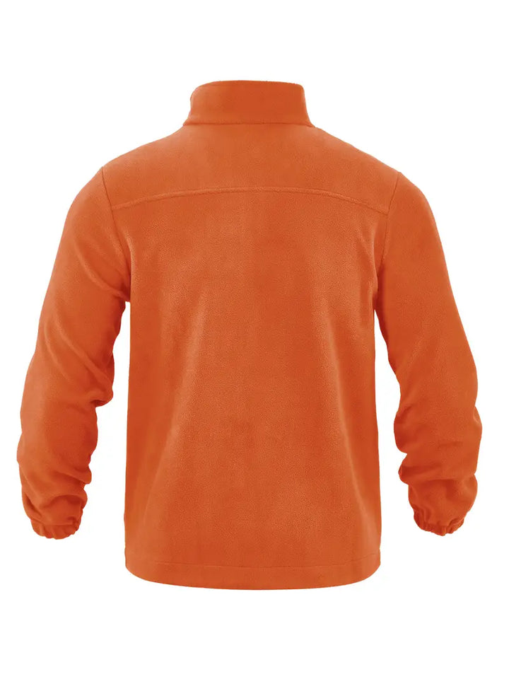 Barron – Lässige Fleece Jacke Mit Reißverschluss Und Tasche