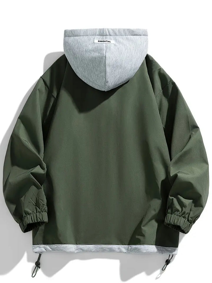 Carson – Lässige Kapuzen Jacke Mit Tasche