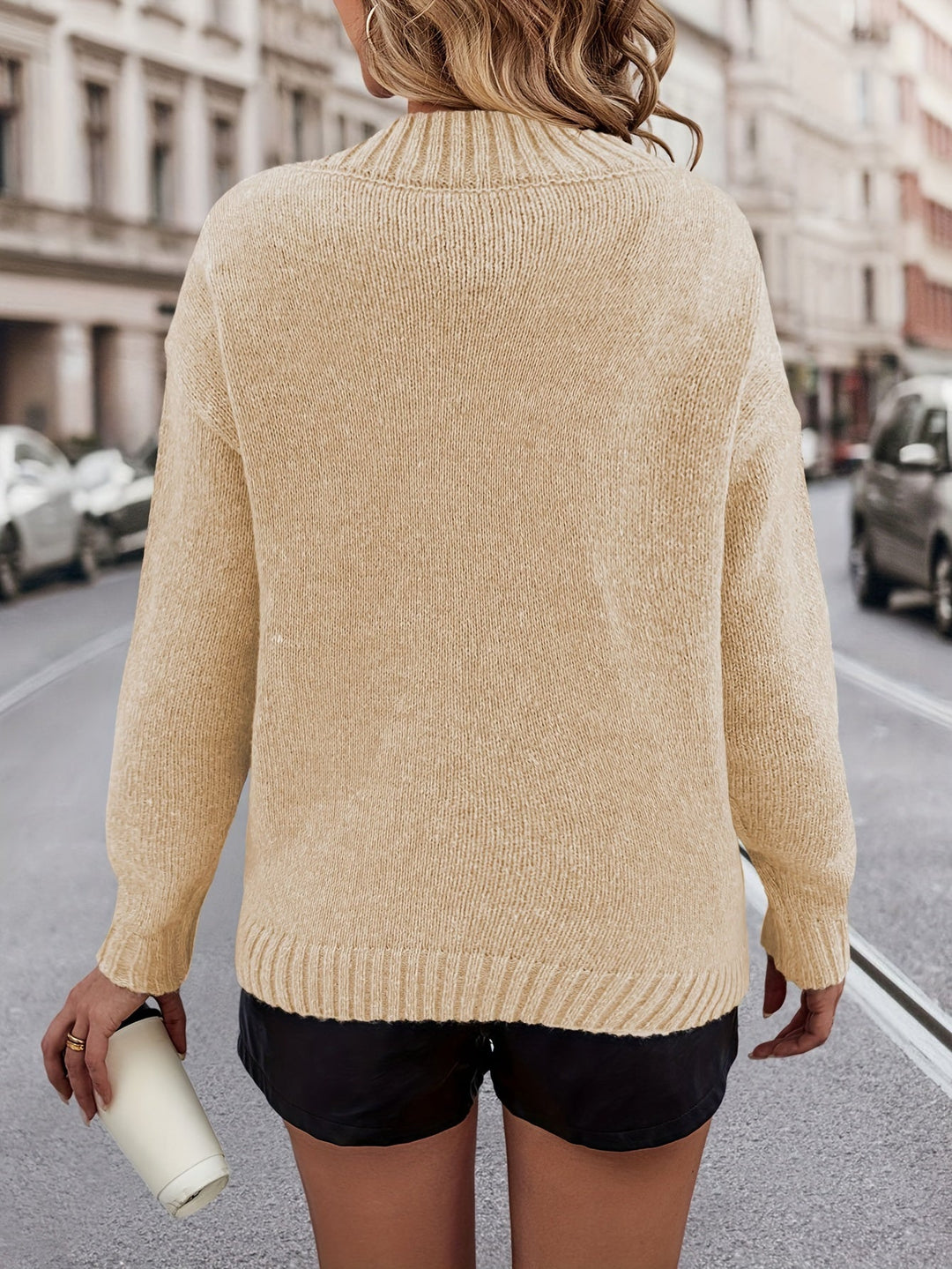 Chrystel – Pullover Mit Herzmotiv Und V-Ausschnitt