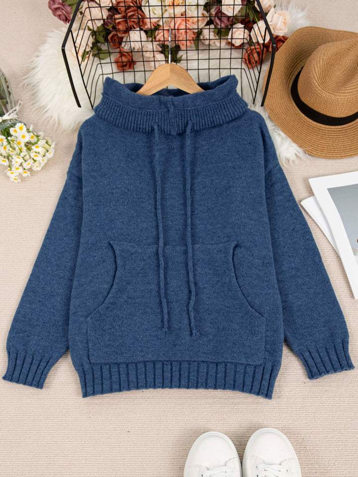 Zelina – Langarmpullover Mit Tasche