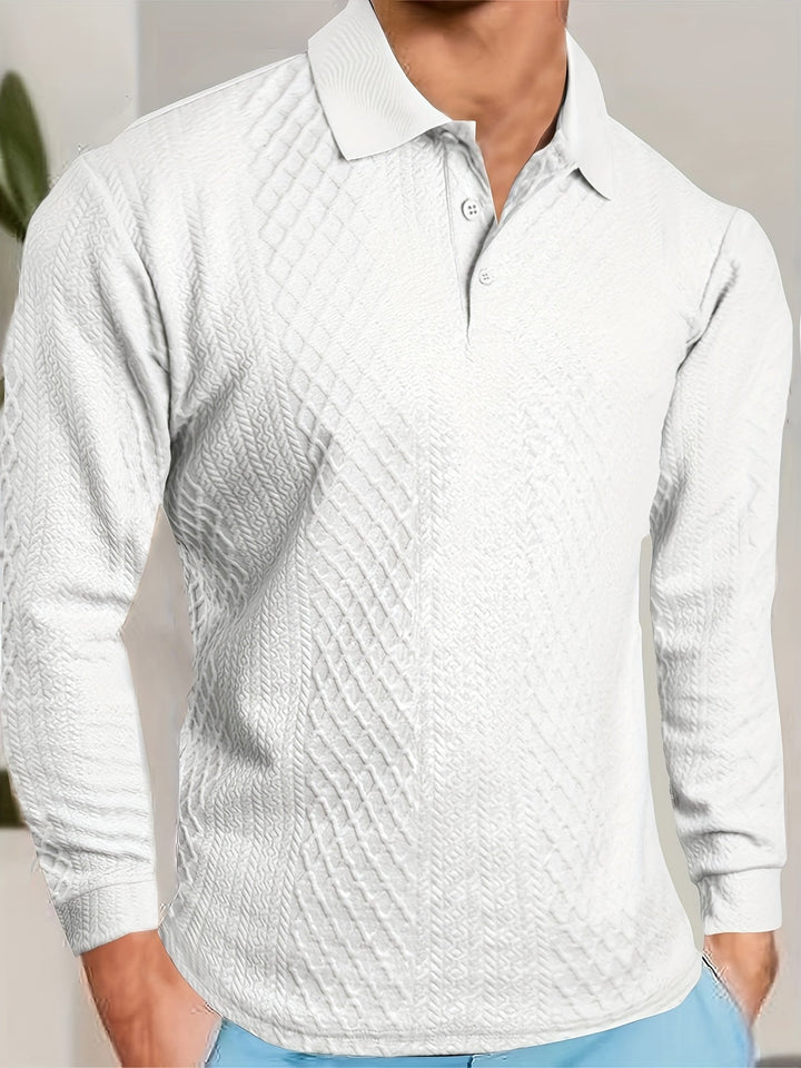 Liranda – Langärmliges Strickhemd Mit Knöpfen