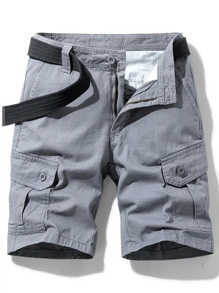 Mauro - Elegante Kurze Hose Mit Mehreren Taschen