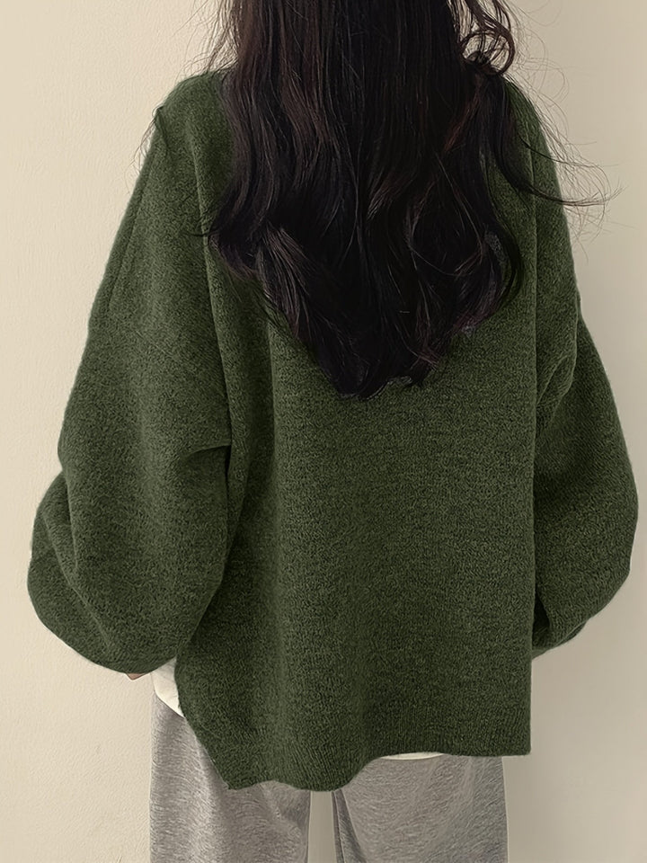 Pearline – Pullover Mit Rundhalsausschnitt Und Langen Ärmeln