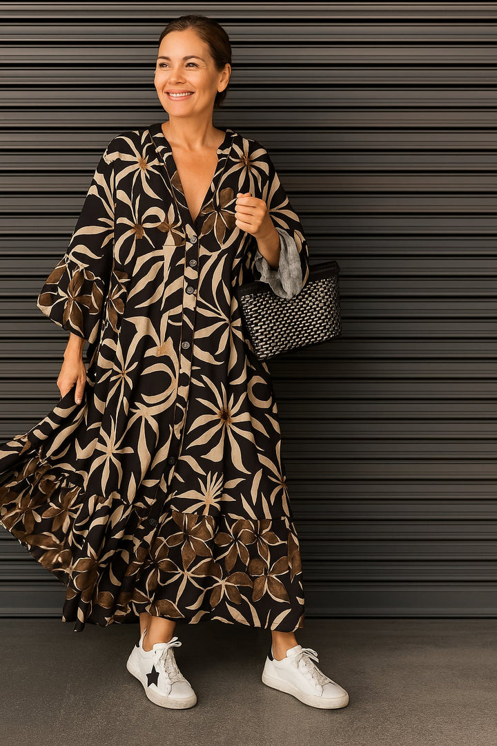 Solveig - Elegantes Lockeres Kleid