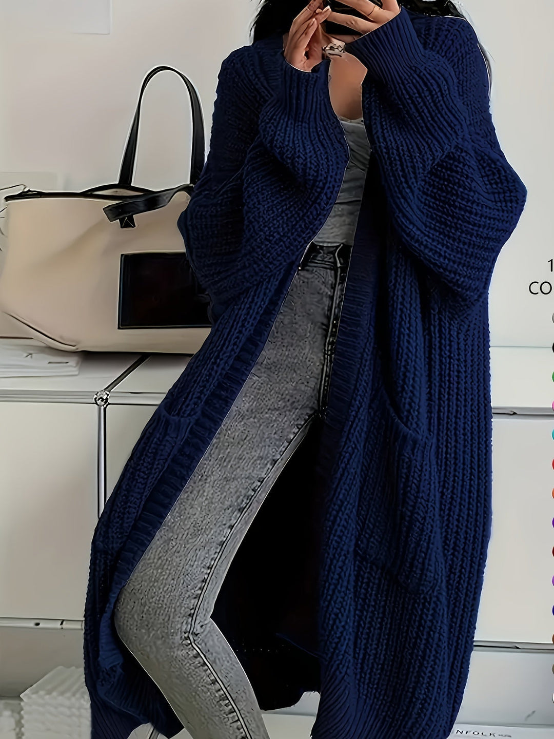 Franziska - Langärmelige Strickjacke
