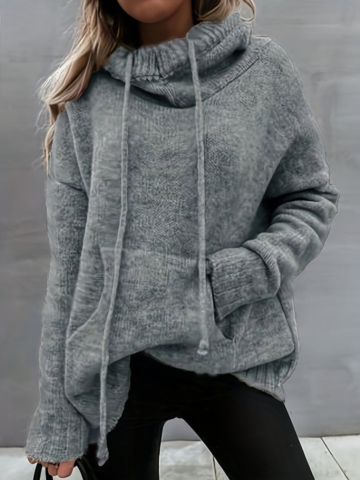 Zelina – Langarmpullover Mit Tasche