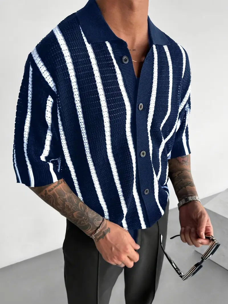 Cordell - Atmungsaktiver Pullover Mit Kurzen Ärmeln
