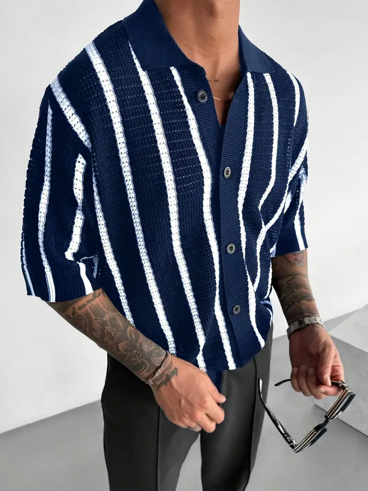 Cordell - Atmungsaktiver Pullover Mit Kurzen Ärmeln