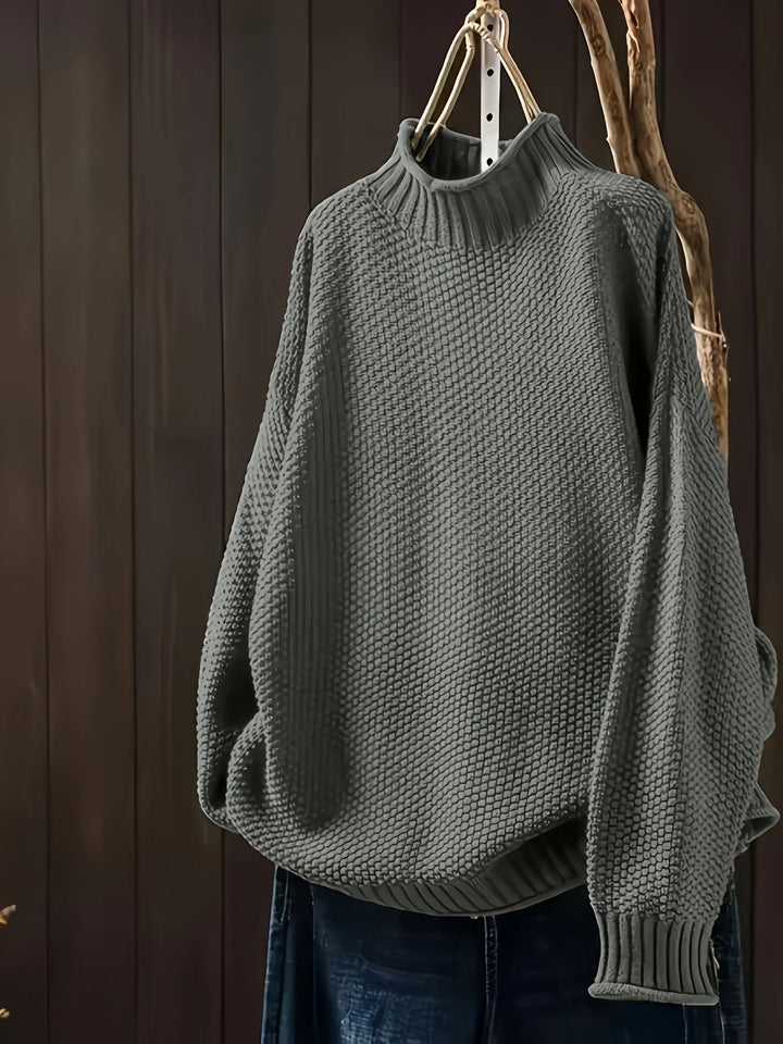Pippa – Lässiger Winterpulli Mit Langen Ärmeln