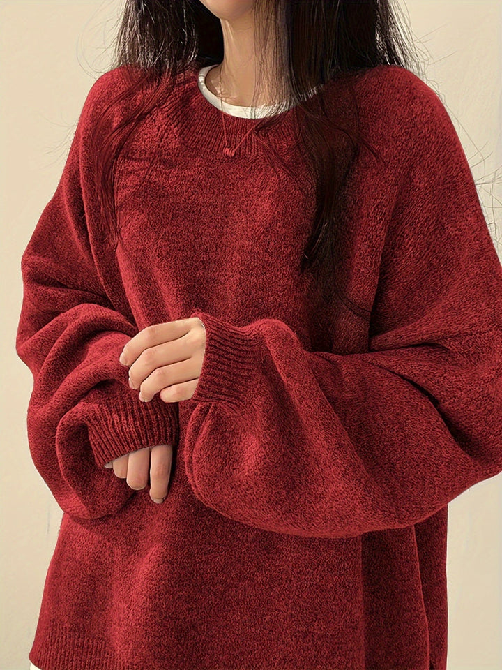 Pearline – Pullover Mit Rundhalsausschnitt Und Langen Ärmeln