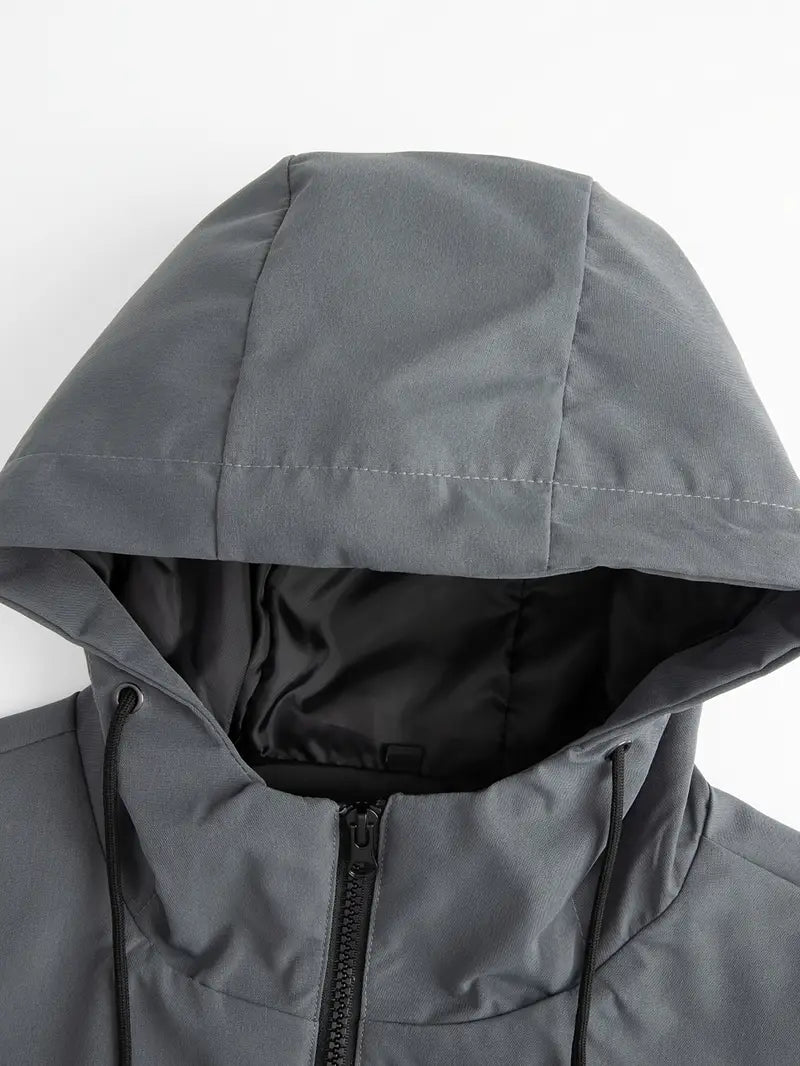 Conor – Windjacke Mit Reißverschluss Und Kapuze