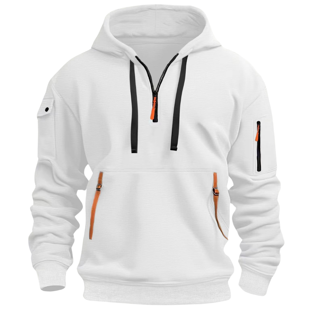 Ludomir – Langarm Kapuzenpullover Mit Mehreren Taschen